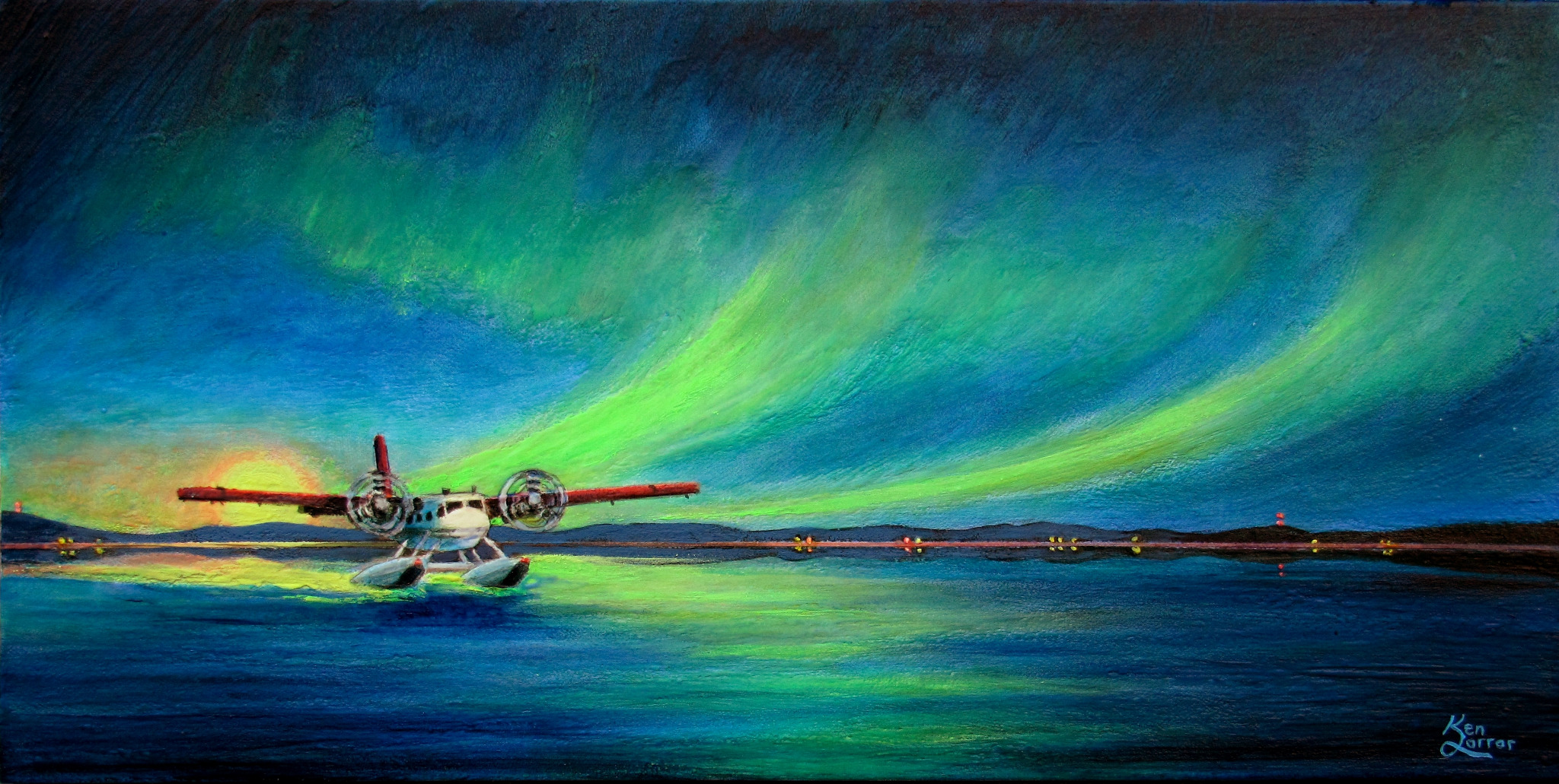 Great Slave Lake Otter, daylight view