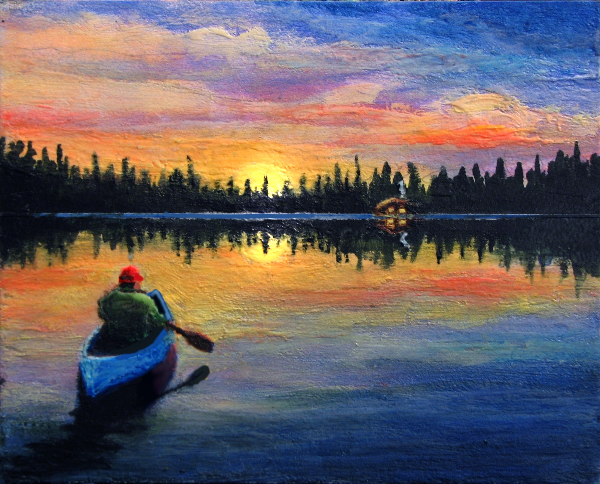 Lac Le Jeune Evening, daylight view