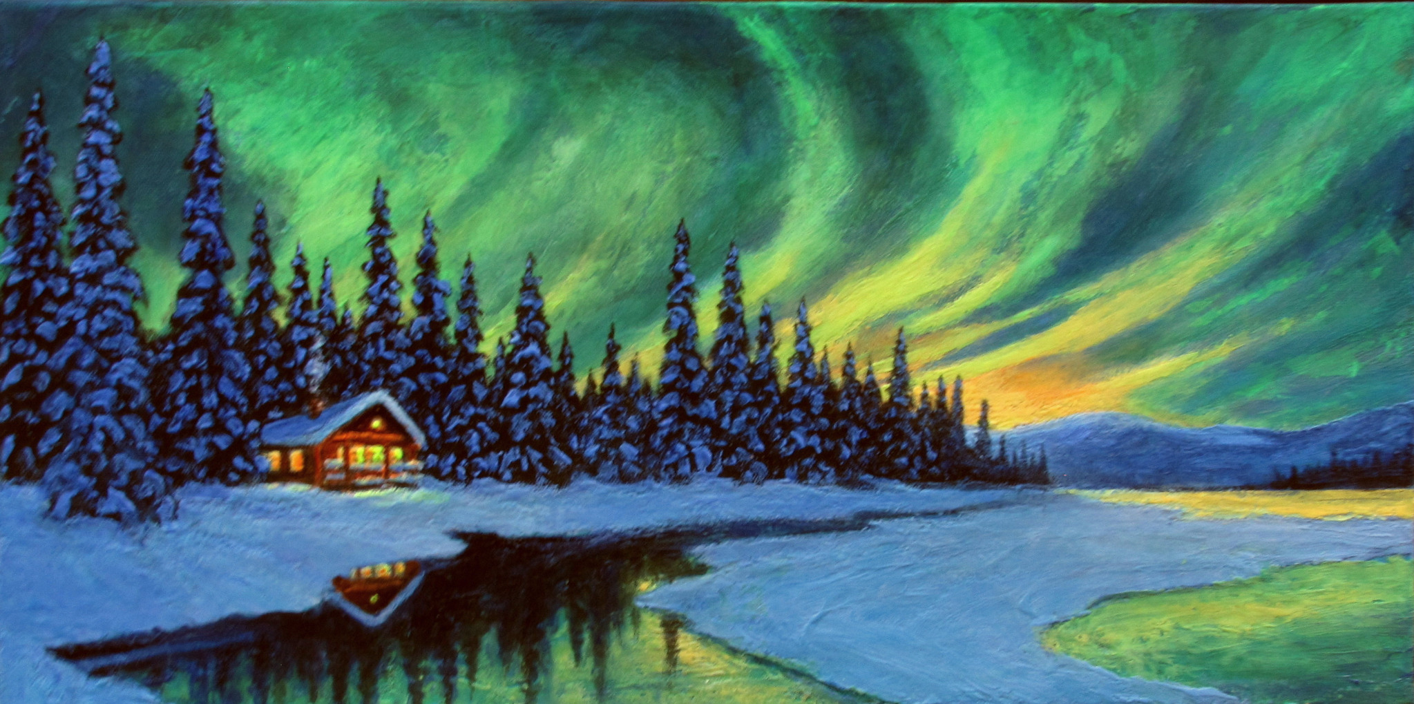 March Aurora, daylight view