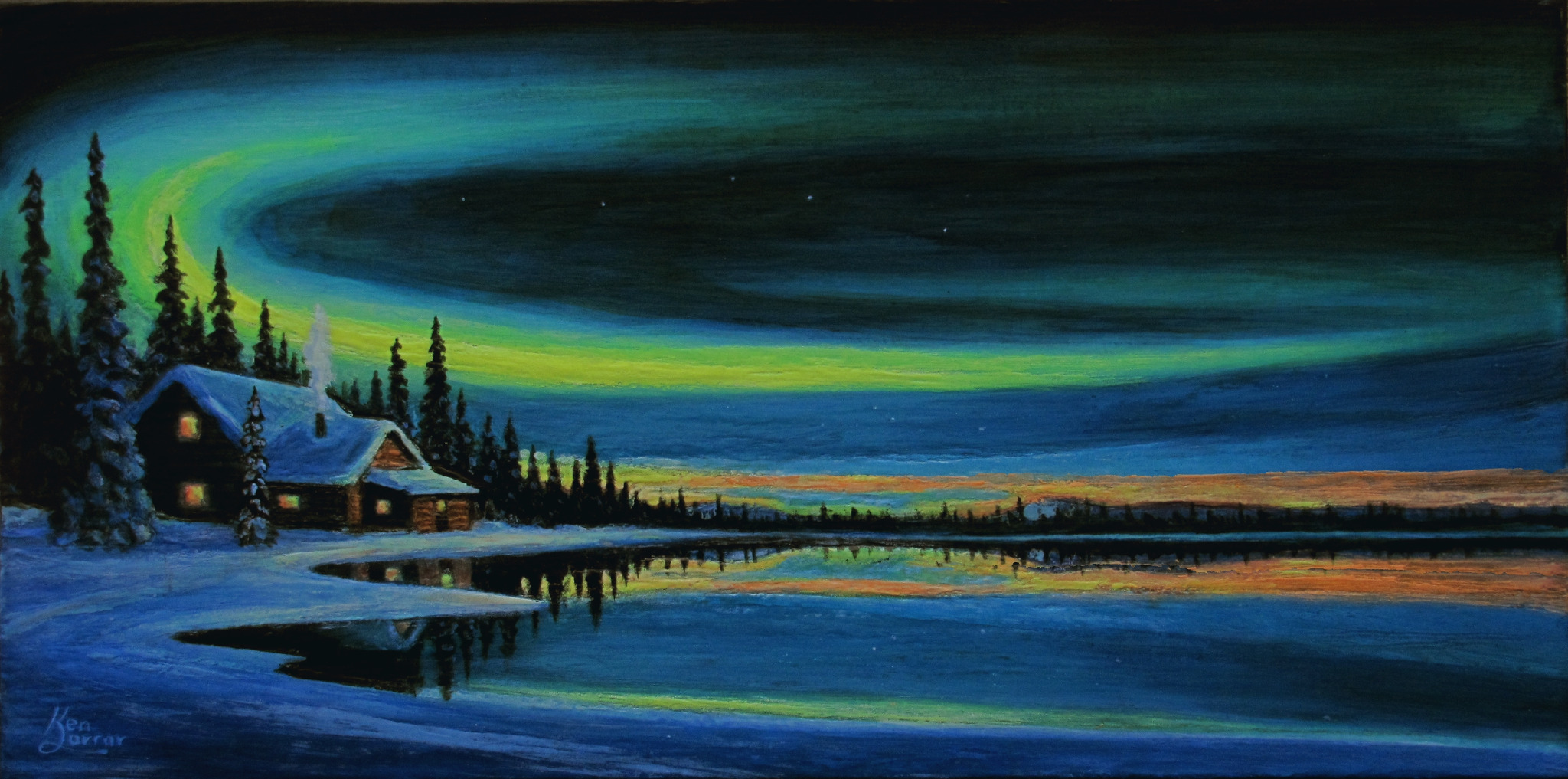 Northern Mirror, daylight view