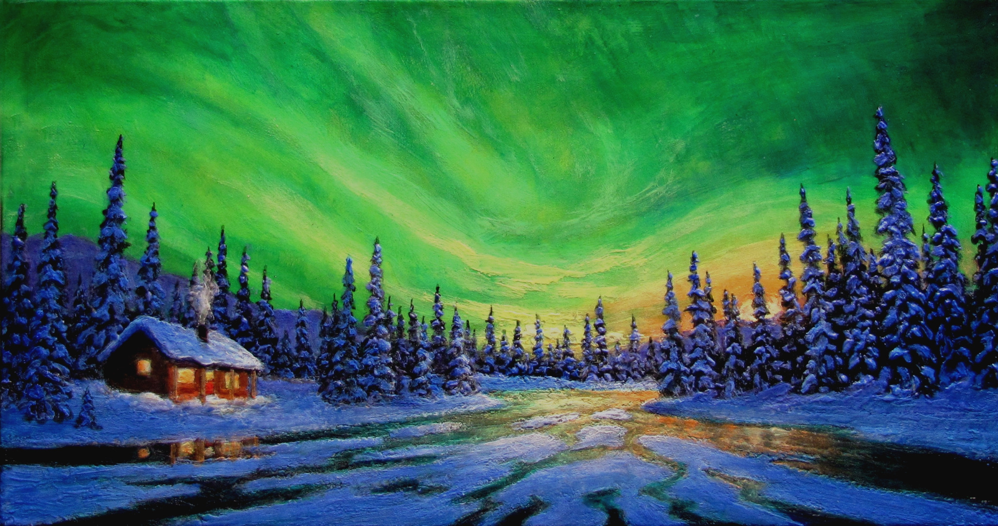 Northern River Light, daylight view