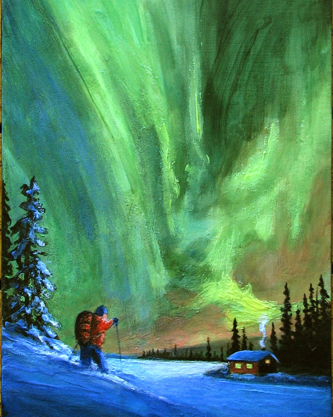 Returning Home, daylight view