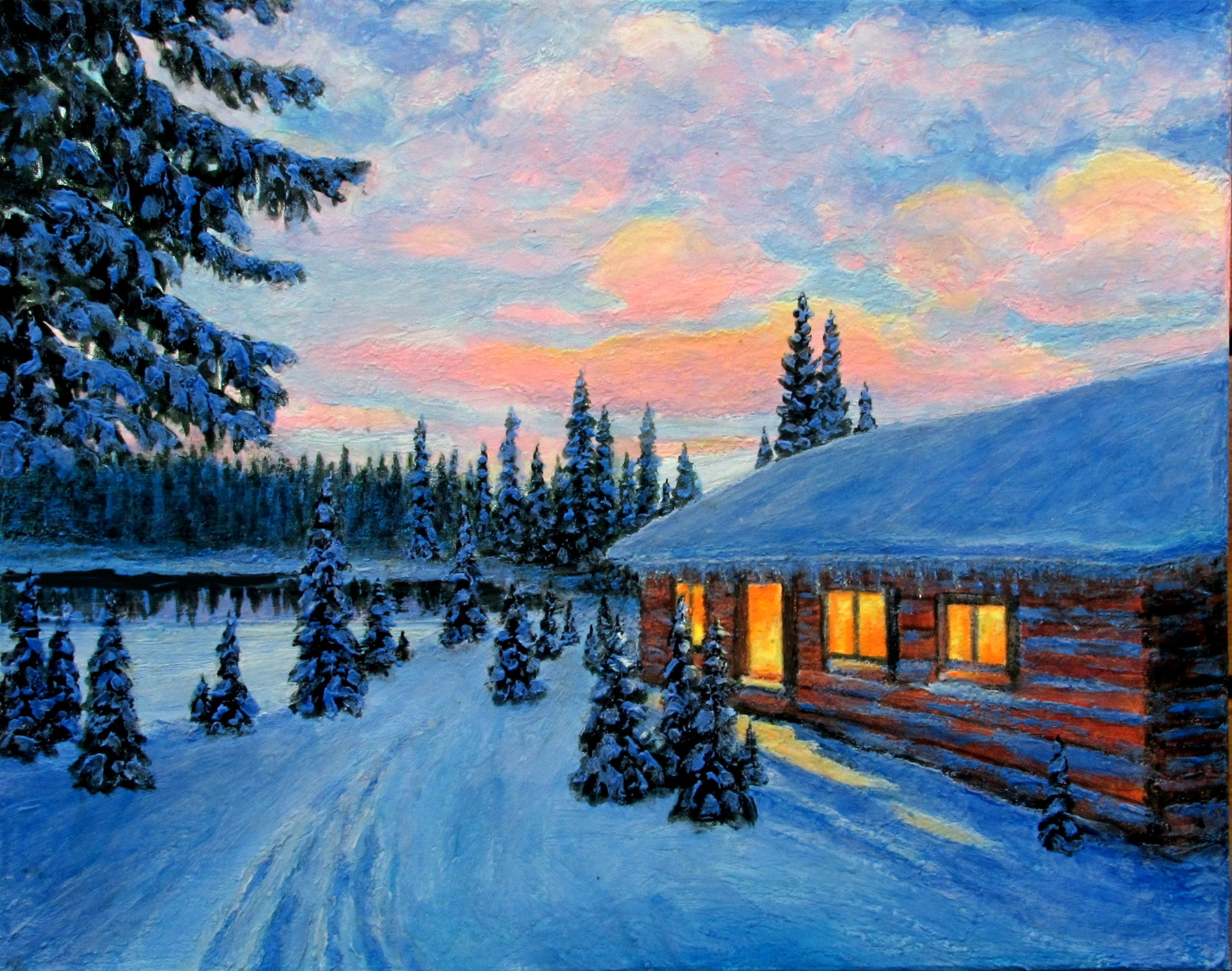 The Rustic Resort Lodge, daylight view