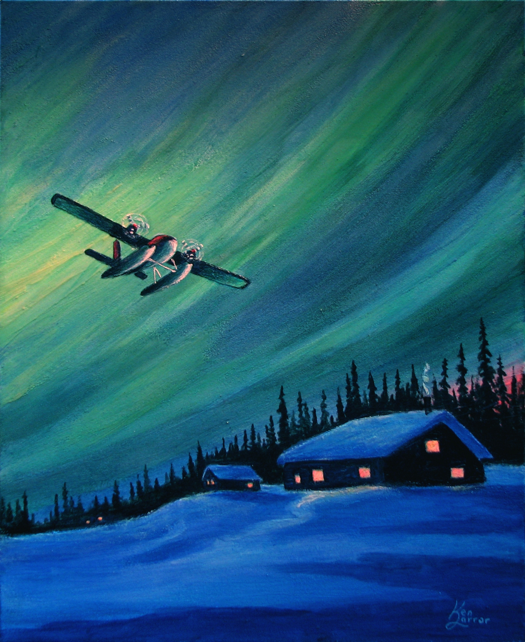 Twin Otter, daylight view