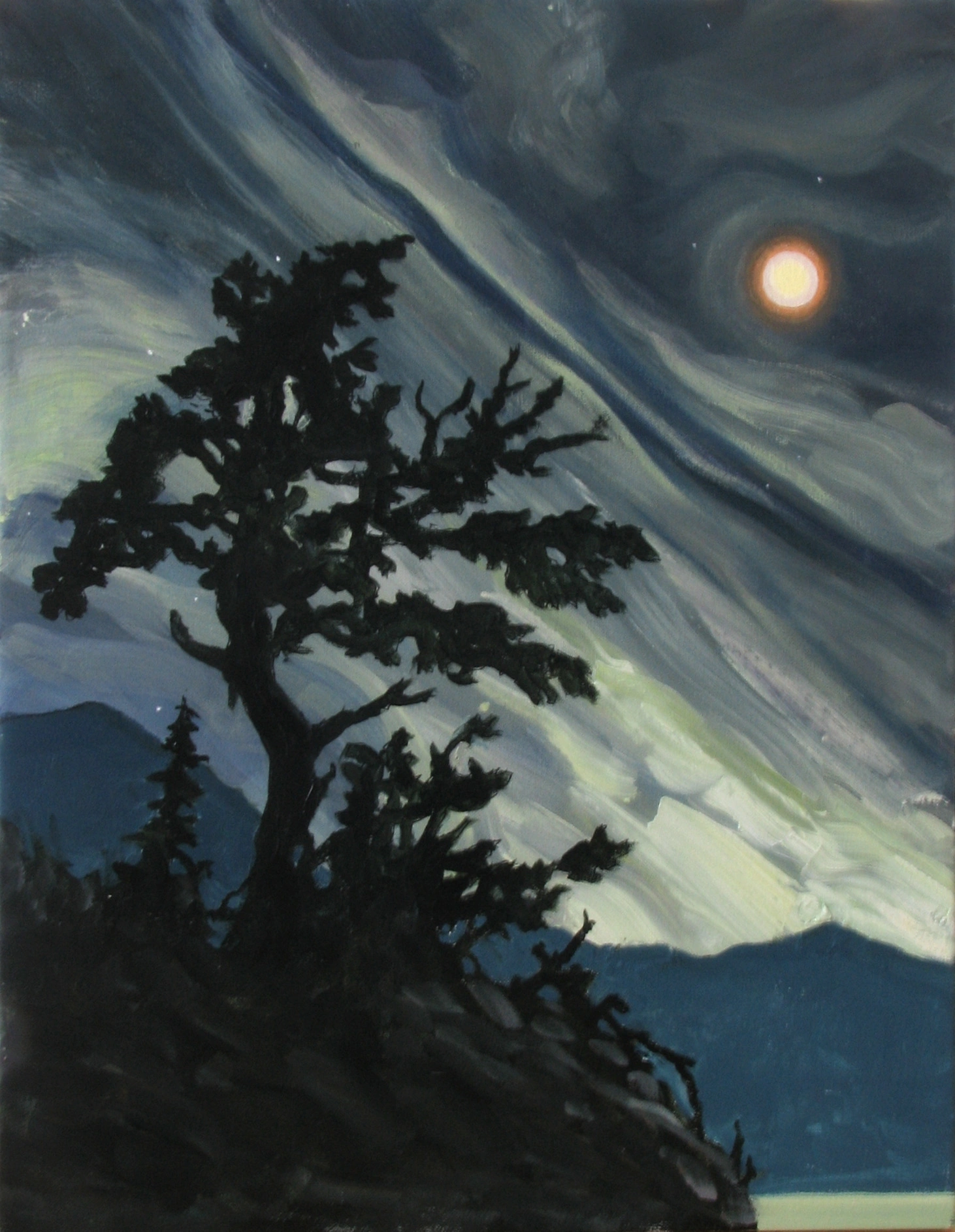 Wind Swept, daylight view