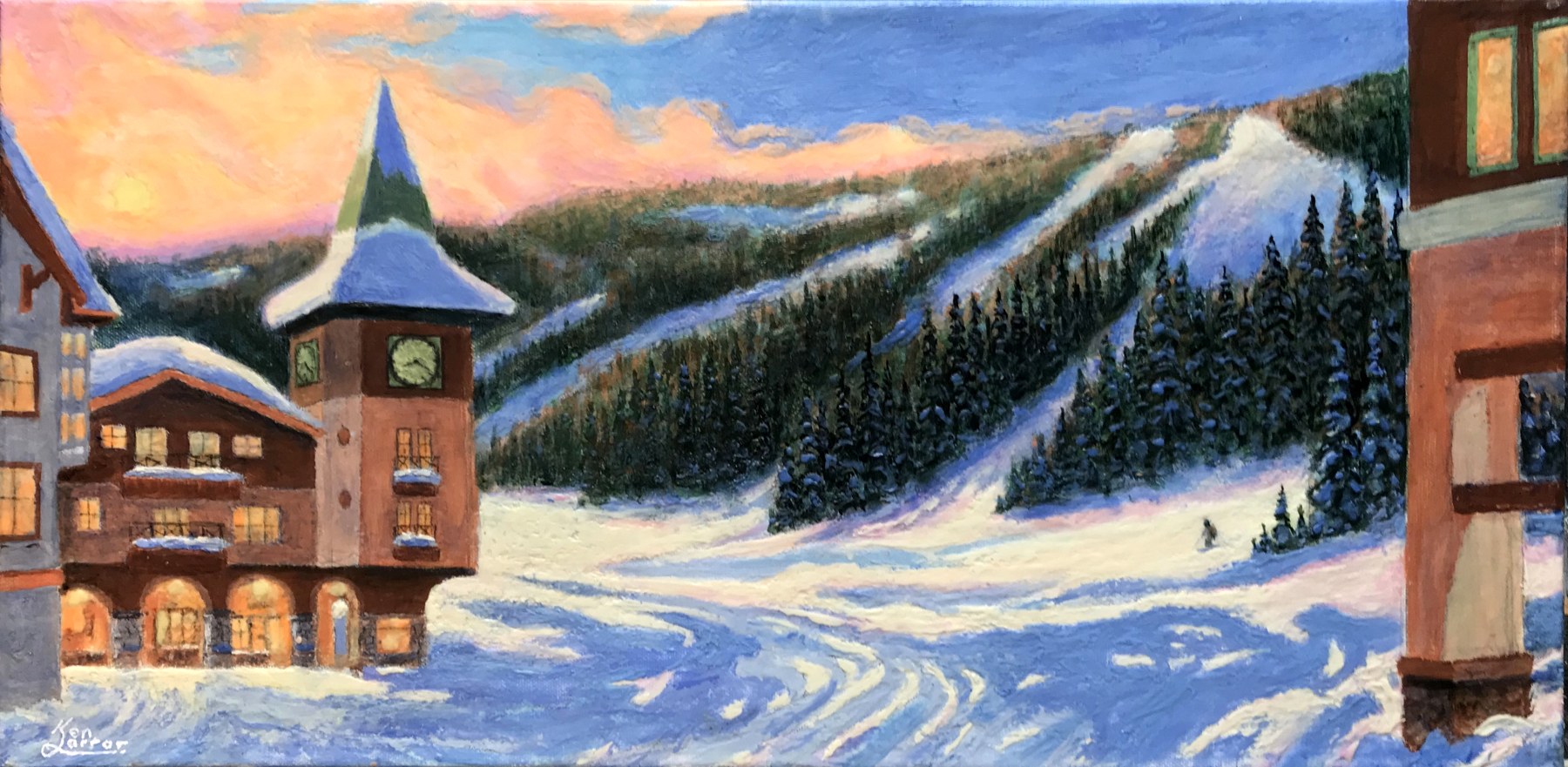 Good Morning Sun Peaks, photographed in daylight