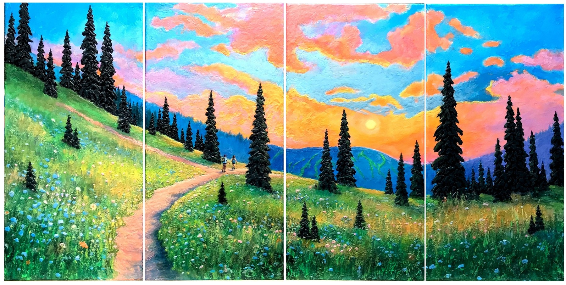 Last Light in the Meadow, photographed in daylight